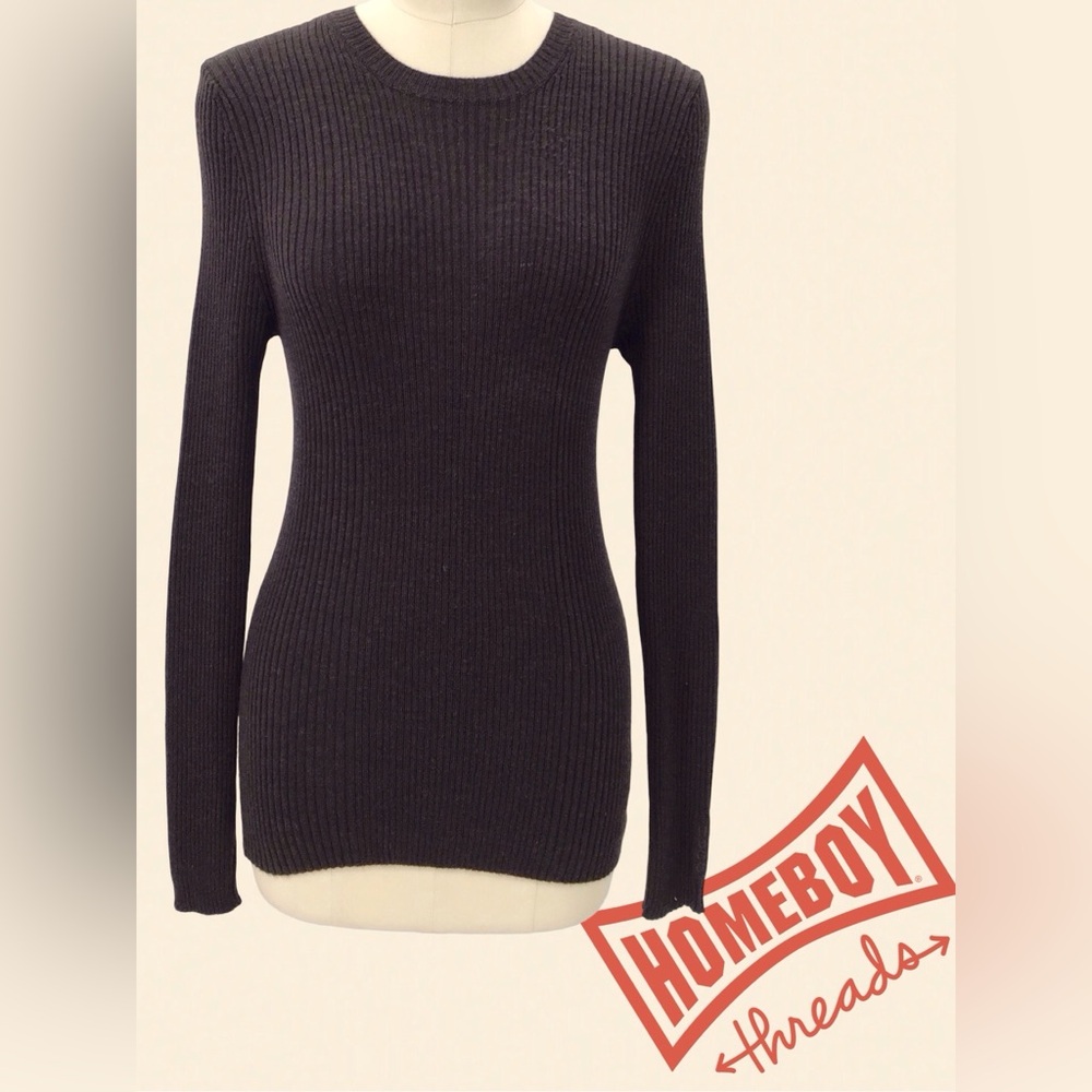 Hugo Boss Black Crew Neck‎ Sweater Classic Knit Size-M.